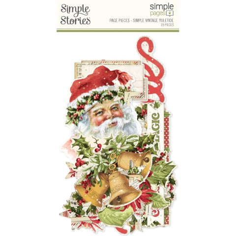 Simple Stories - Simple Pages Collection - Page Pieces - Simple Vintage Yuletide