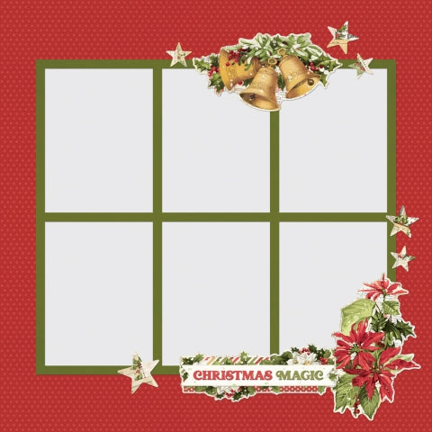 Simple Stories - Simple Pages Collection - Page Pieces - Simple Vintage Yuletide