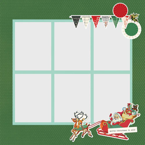 Simple Stories - Simple Vintage Holly Jolly Collection - Simple Page Pieces