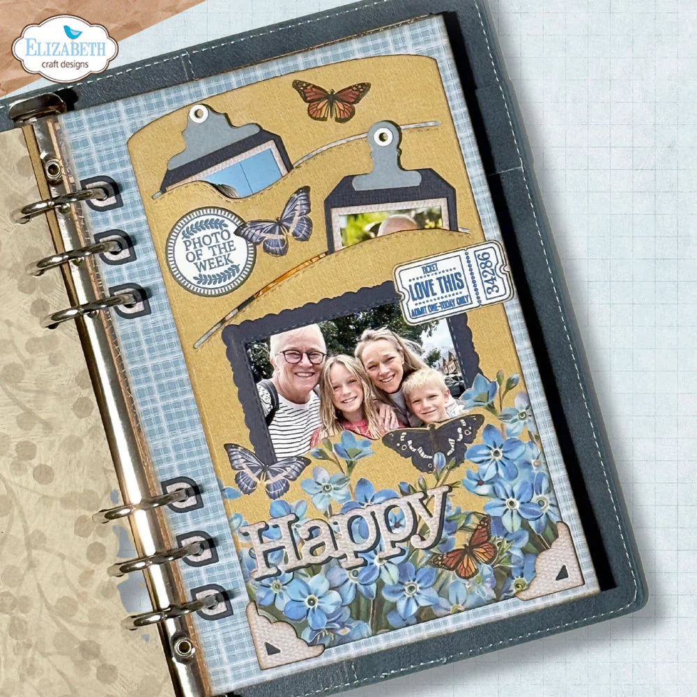 Elizabeth Craft Designs - Delightful Discovery Collection - Dies - Slot Pocket