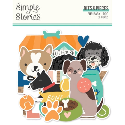 Simple Stories - Fur Baby Dog - Bits & Pieces