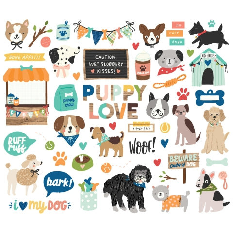 Simple Stories - Fur Baby Dog - Bits & Pieces