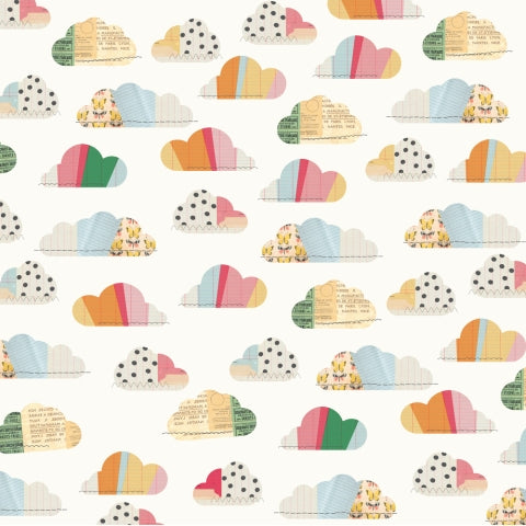 Simple Stories - Sunny Days Collection - 12 x 12 Double-Sided Cardstock -Stay Bright