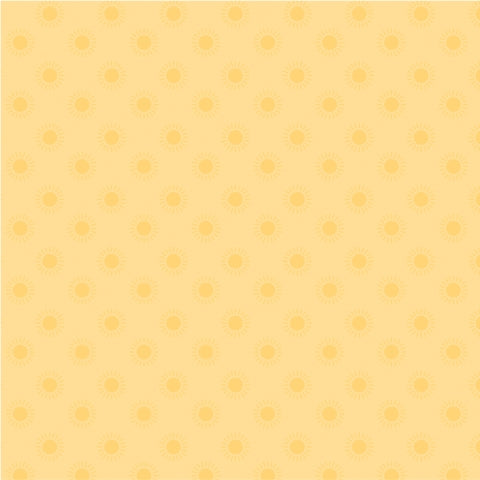 Simple Stories - Sunny Days Collection - 12 x 12 Double-Sided Cardstock -Stay Bright