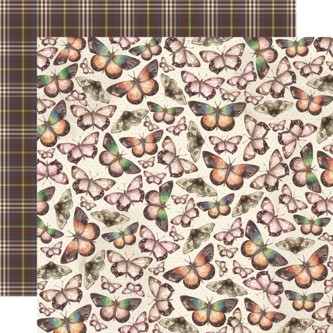 Simple Stories - Simple Vintage Woodlands - 12 x 12 Double-Sided Cardstock - Let's Explore
