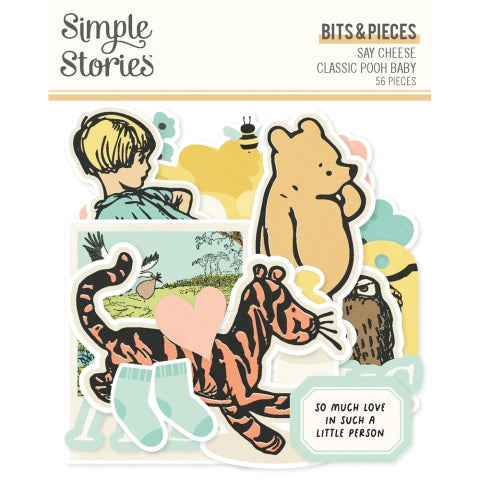Simple Stories - Say Cheese Classic Pooh Baby Collection - Bits And Pieces