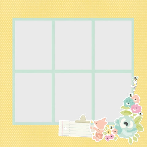 Simple Stories - Say Cheese Classic Pooh Baby Collection - Simple Pages Page Pieces
