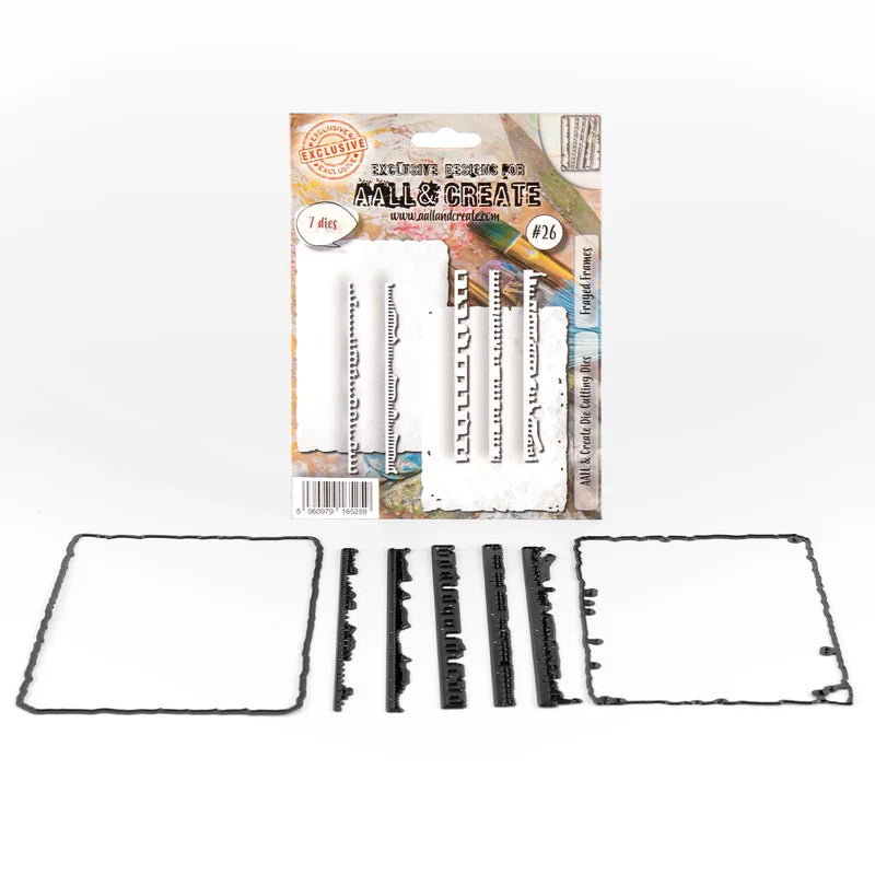 AALL And Create - #26 Die-Cutting Die - Frayed Frames