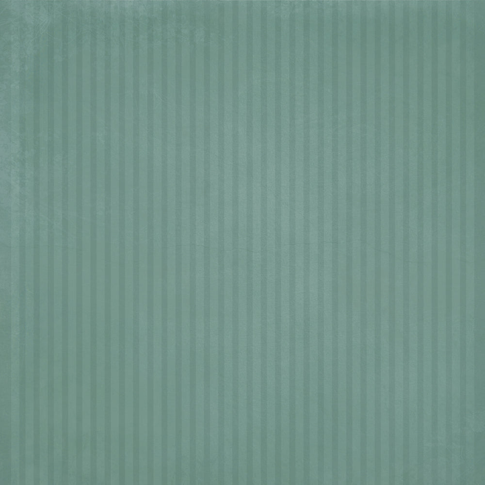 Simple Stories - Simple Vintage Timeless Harmony Collection - 12 x 12 Double Sided Paper - Muted Teal
