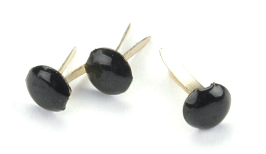 Creative Impressions - Mini Metal Paper Fasteners- Black