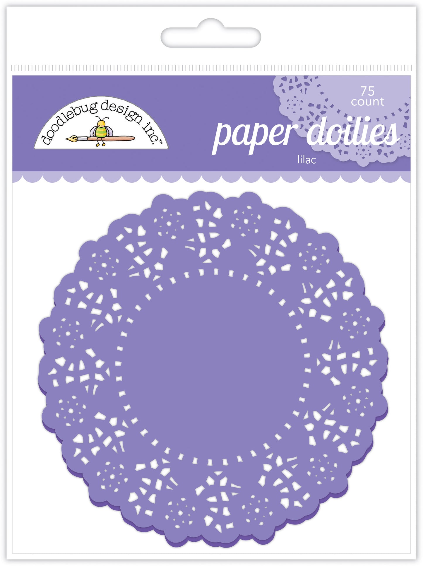Doodlebug Design - Paper Doilies - Lilac