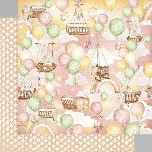 Graphic 45 - Little One Collection - 12 x 12 Double-Sided Paper - Lullaby Land