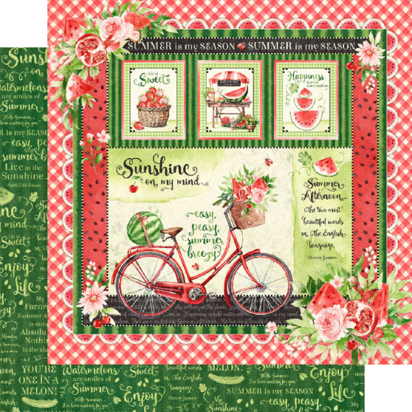 Graphic 45 - Sunshine On My Mind Collection - 12 x 12 Collection Pack
