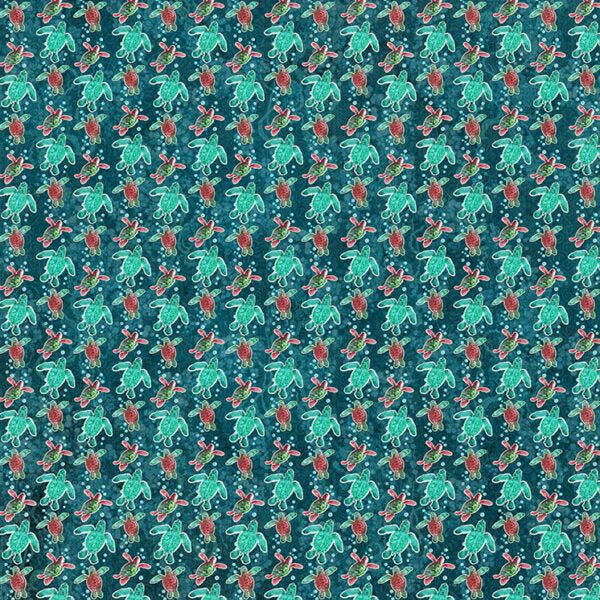 Graphic 45 - Seas The Day Collection - 12 x 12 Double-Sided Cardstock -Ride The Wave
