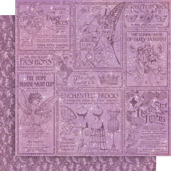 Graphic 45 - Fairy Boutique Collection - 8 x 8 Collection Pack