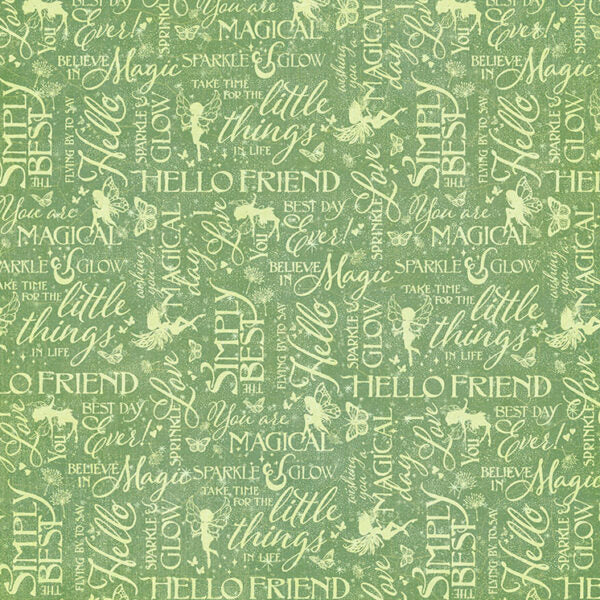 Graphic 45 - Fairy Boutique Collection - 12 x 12 Double-Side Cardstock - Sparkle And Glow