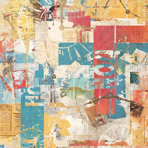 Graphic 45 - Journaling Through Time Collection - 12 x 12 Double-Sided Paper - January And February