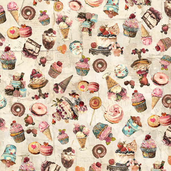 Graphic 45 - Journaling Through Time Collection - 12 x 12 Double-Sided Paper March And April