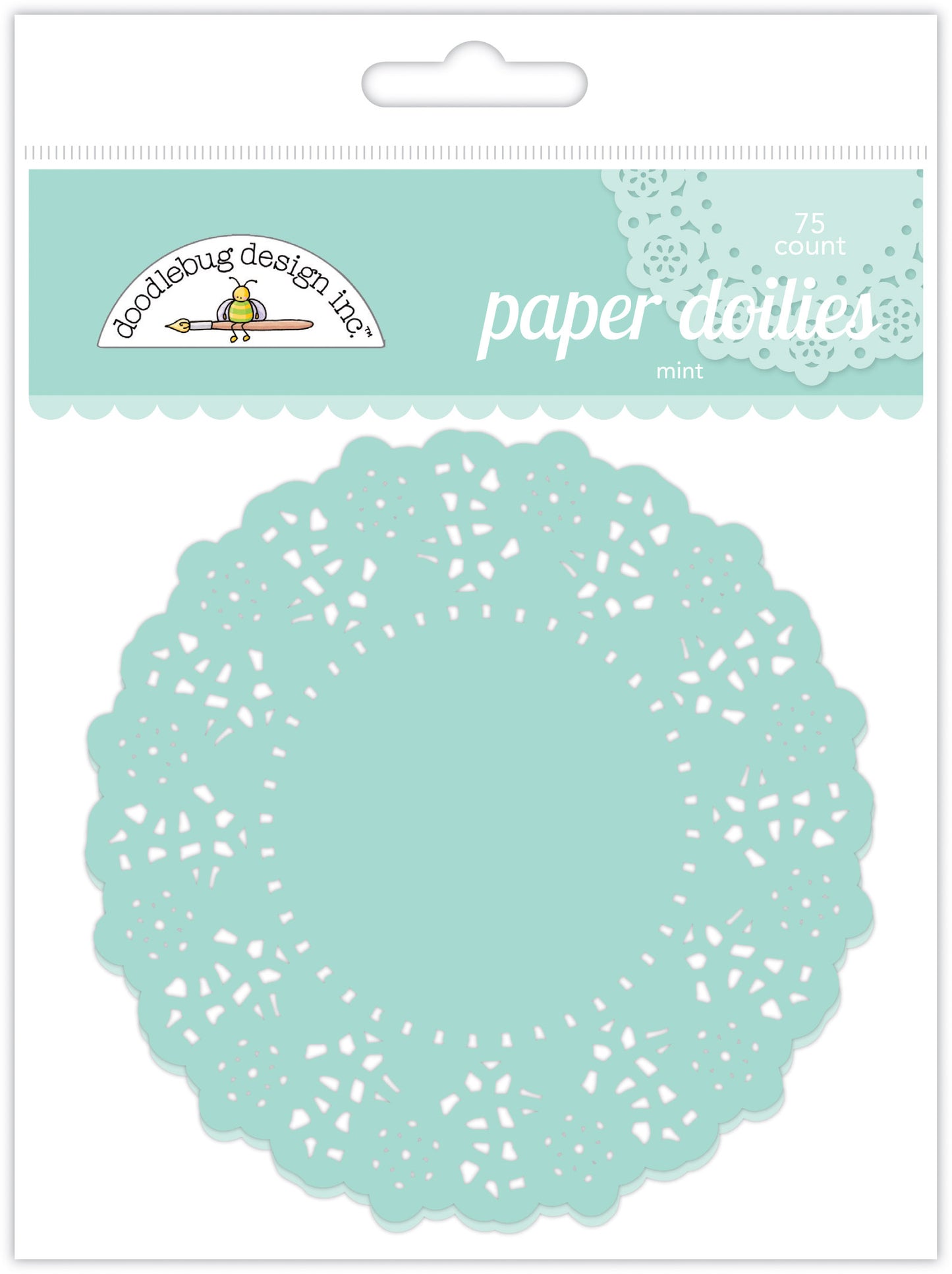 Doodlebug Design - Paper Doilies - Mint