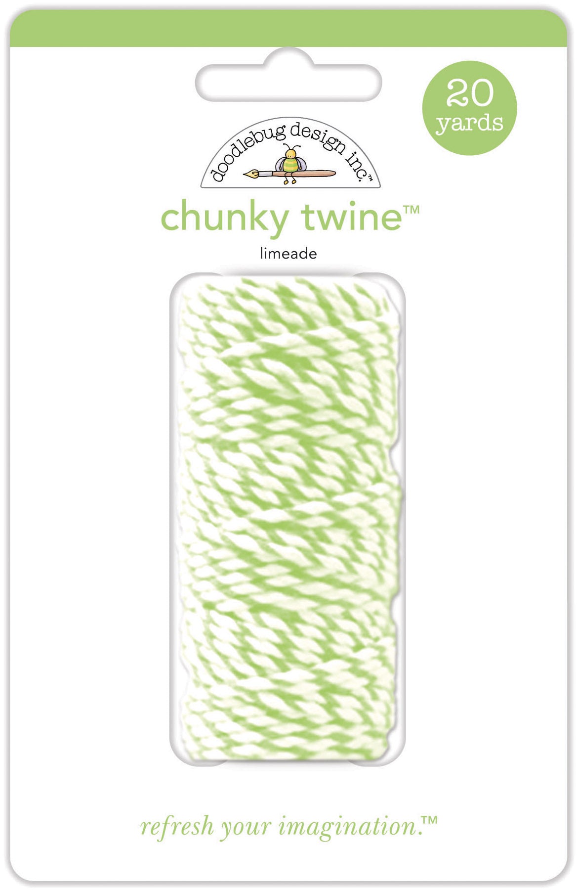 Doodlebug Design - Chunky Doodle Twine - Limeade