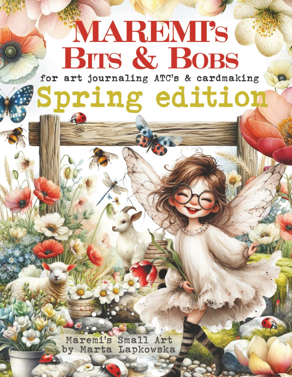 Maremi Small Art - Bits & Bobs For Art Journaling ATCs & Cardmarking - Spring Edition