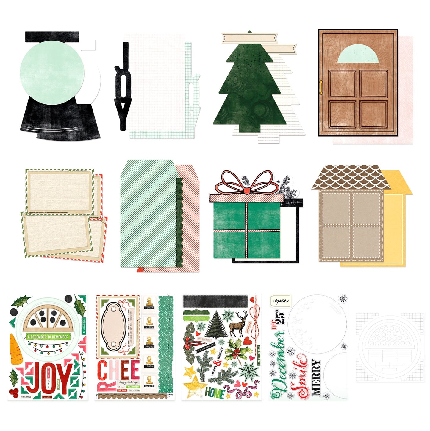 49 and Market - Mistletoe and Memories Collection - Flip Book Kit