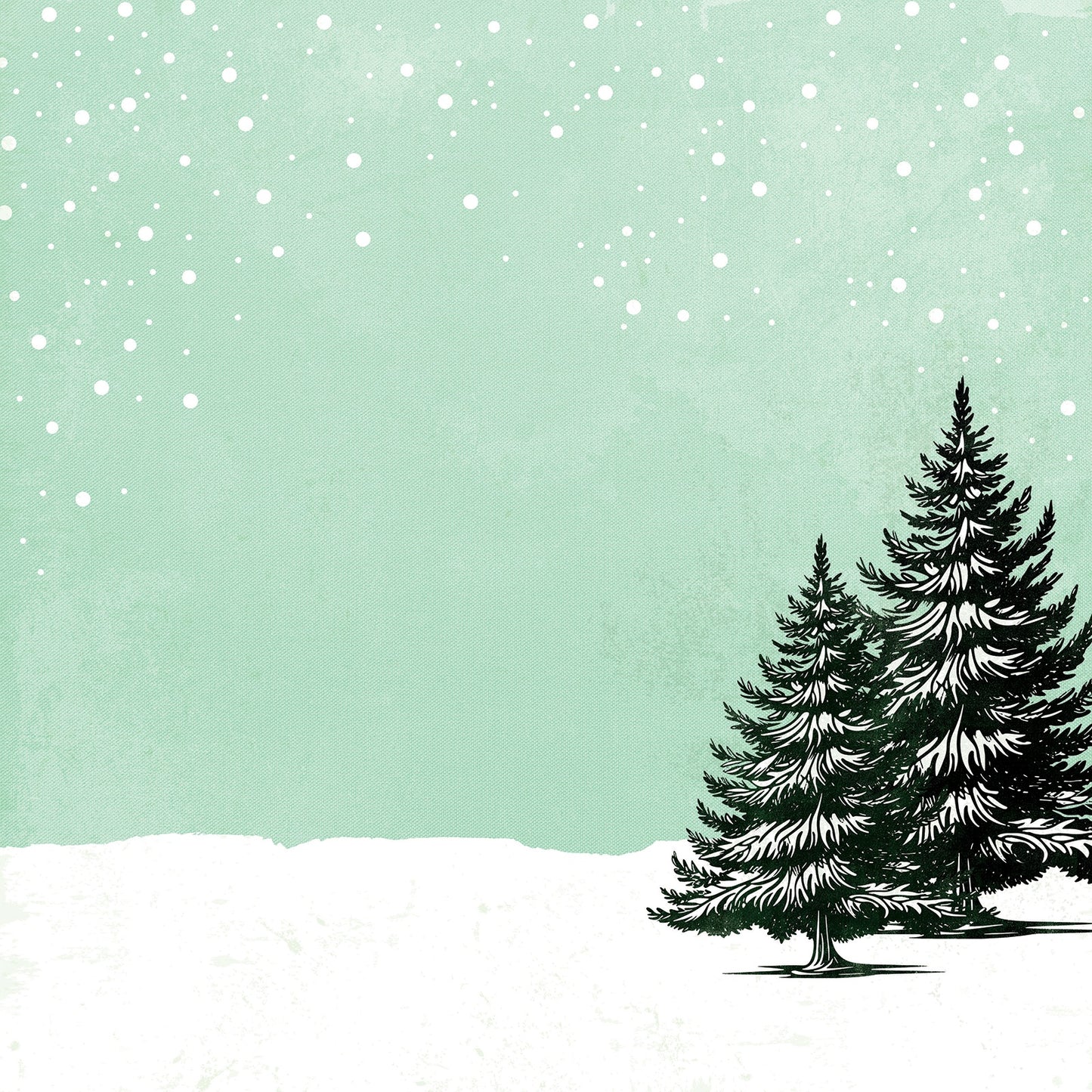 49 and Market - Mistletoe and Memories Collection - 12 x 12 Double-Sided Paper - Starters Paper 8