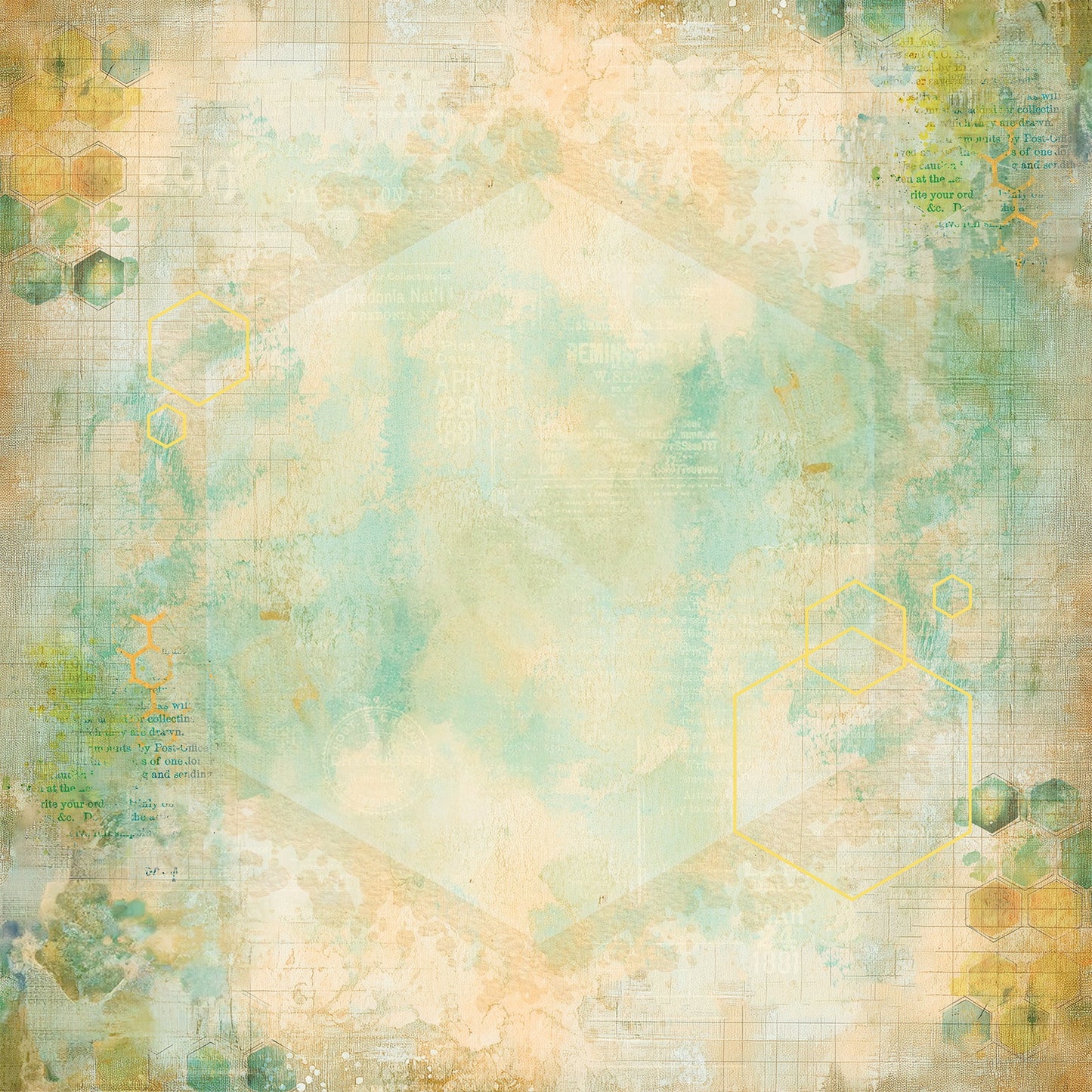 49 and Market - Botanical Buzz Collection - 12 x 12 Double-Sided Paper - Delicate