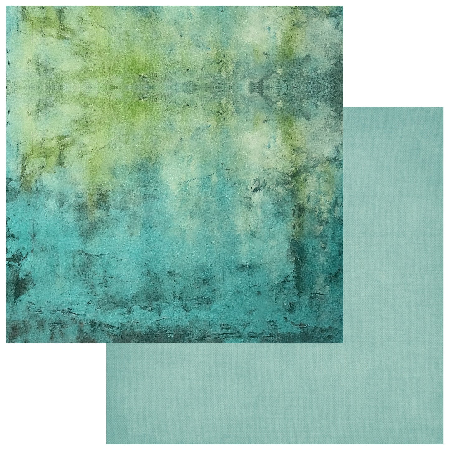 49 and Market - Botanical Buzz Collection - 12 x 12 Double-Sided Paper - Solids 1