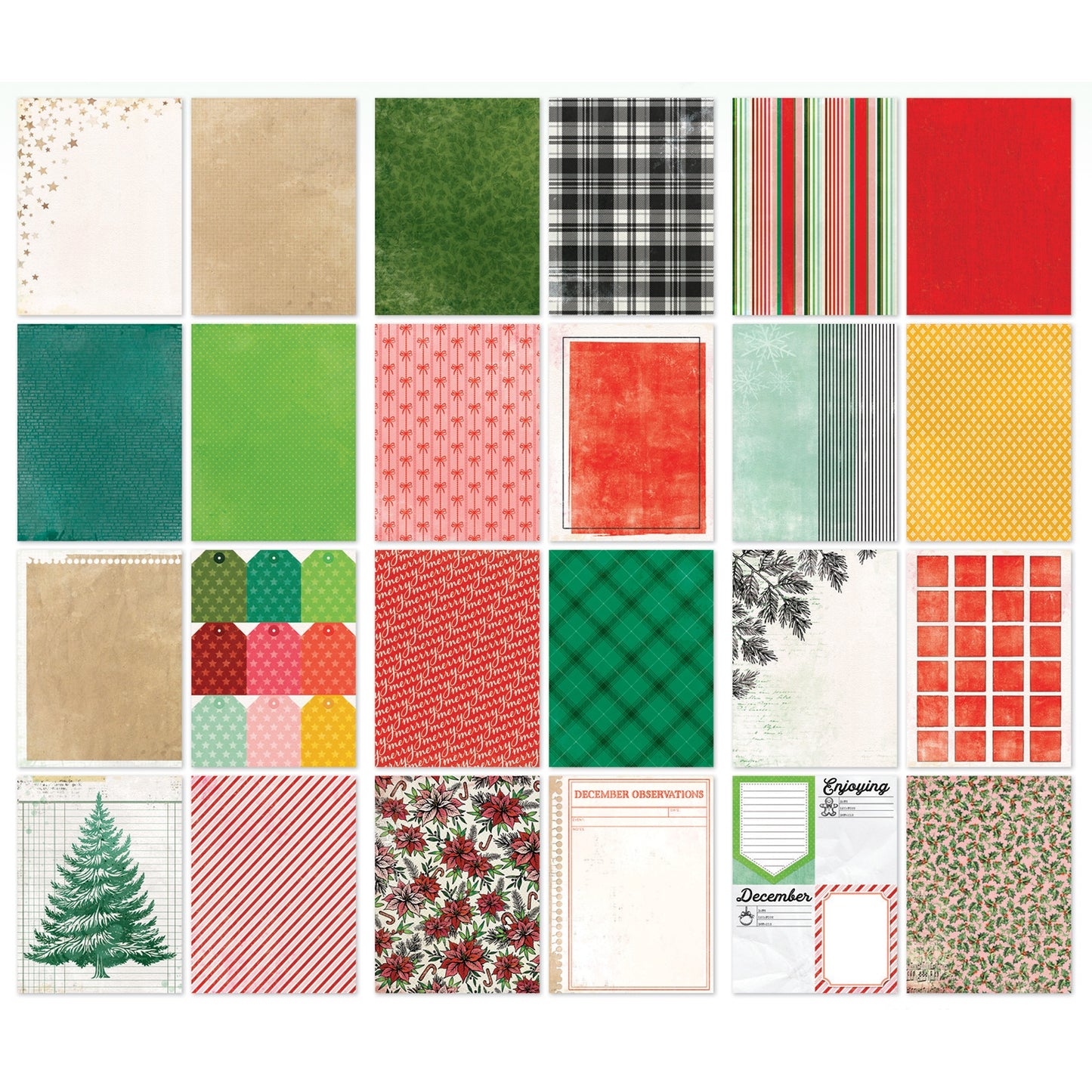 49 and Market - Mistletoe and Memories Collection - 6 x 8 Paper Pack