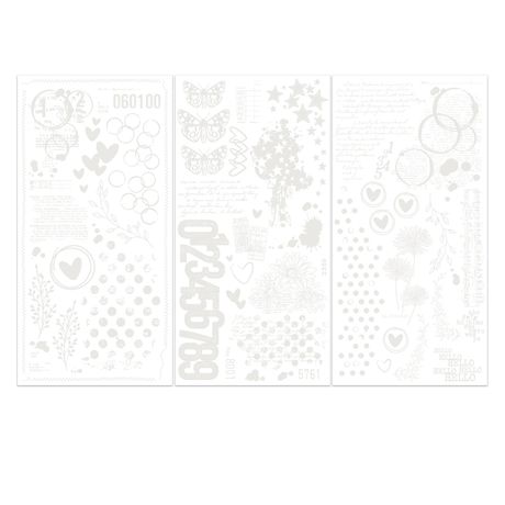 49 and Market - Vicki Boutin - Irresistibles Collection - Rub-On Transfers - Curiosities