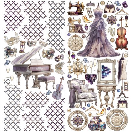 49 and Market - Plume & Petal Collection - Ephemera - Laser Cuts - Elements