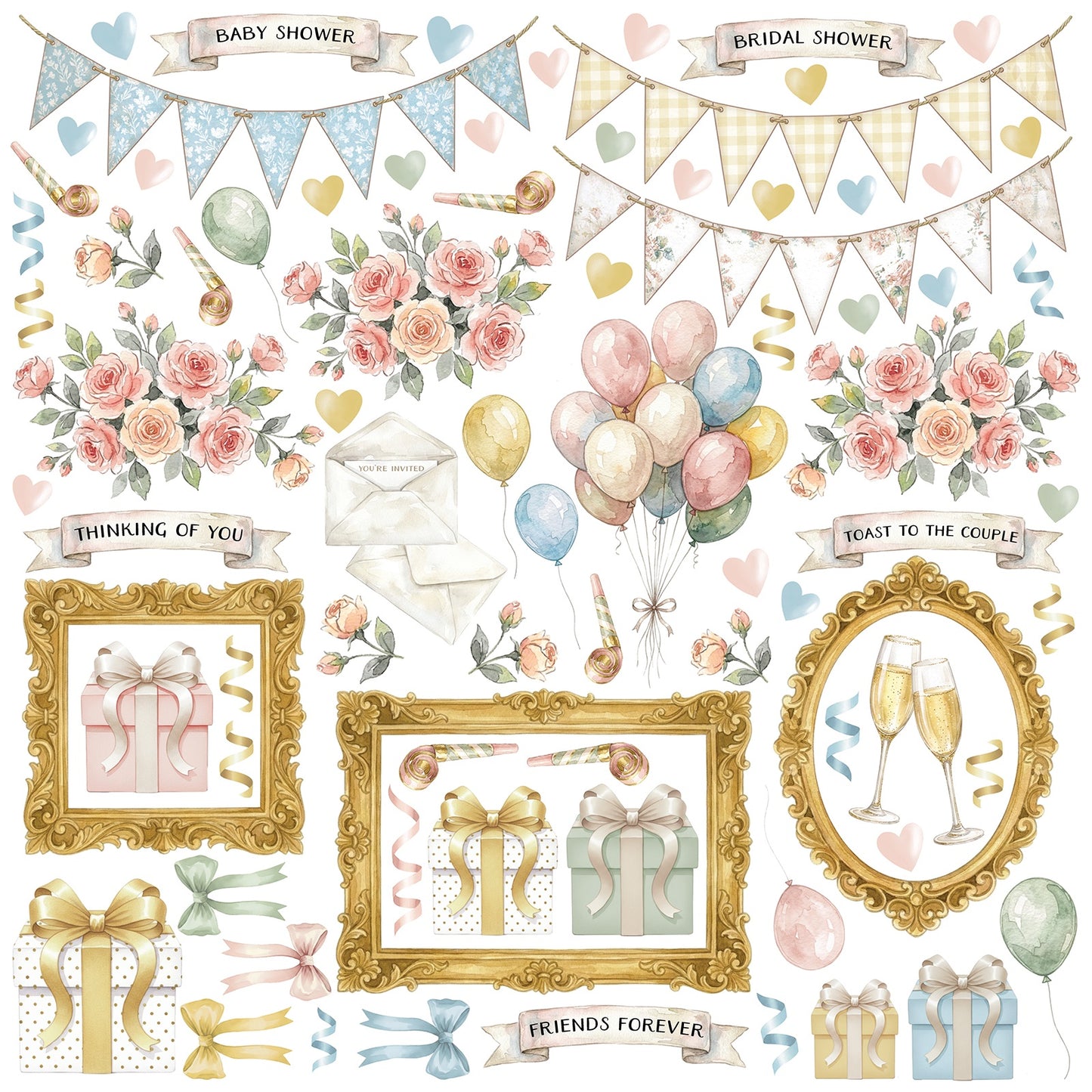 49 And Market - All-In-One Kit - Confetti Moments