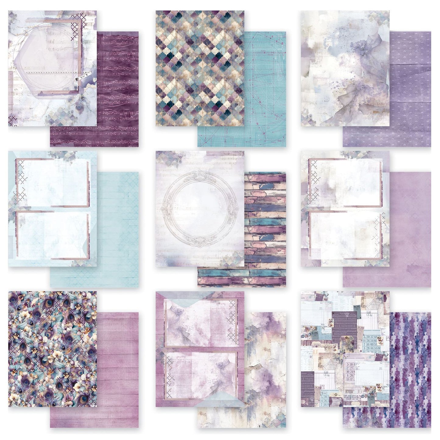 49 and Market - Plume & Petal Collection - 6 x 8 Collection Pack