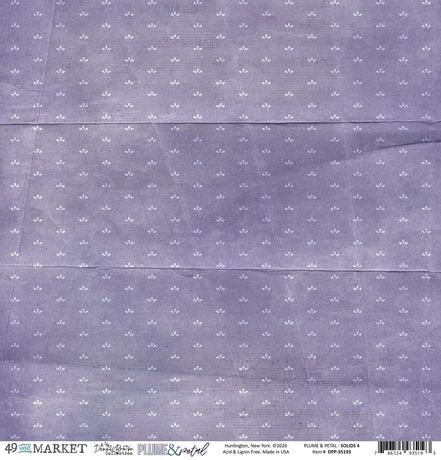 49 and Market - Plume & Petal Collection - 12 x 12 Double Sided Paper - Solids 2