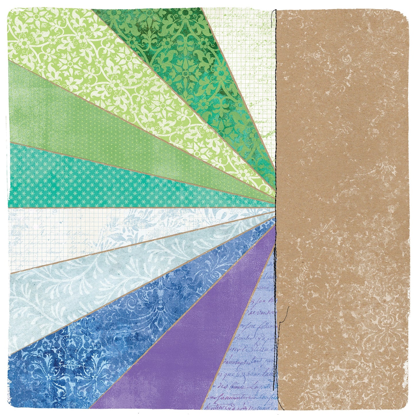 49 And Market - Vicki Boutin - Artful Moments Collection - 12 x 12 Double-Sided Paper - Starters 6