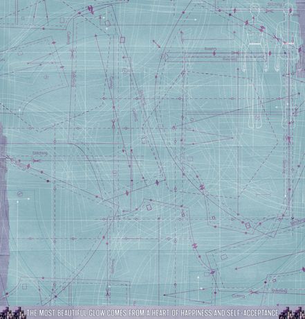 49 and Market - Plume & Petal Collection - 12 x 12 Double Sided Paper - Solids 3