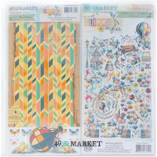 49 and Market - Glimmer And Glee Collection Bundle With Patch