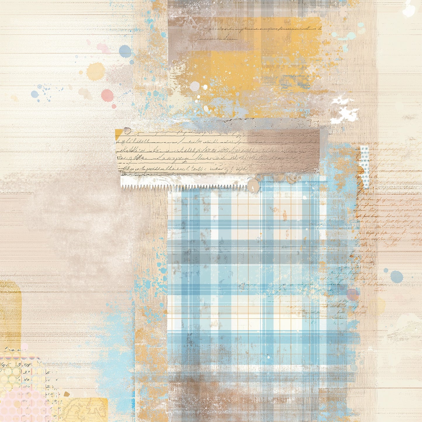49 and Market - Glimmer And Glee Collection - 12 x 12 Double-Sided Paper - Bash