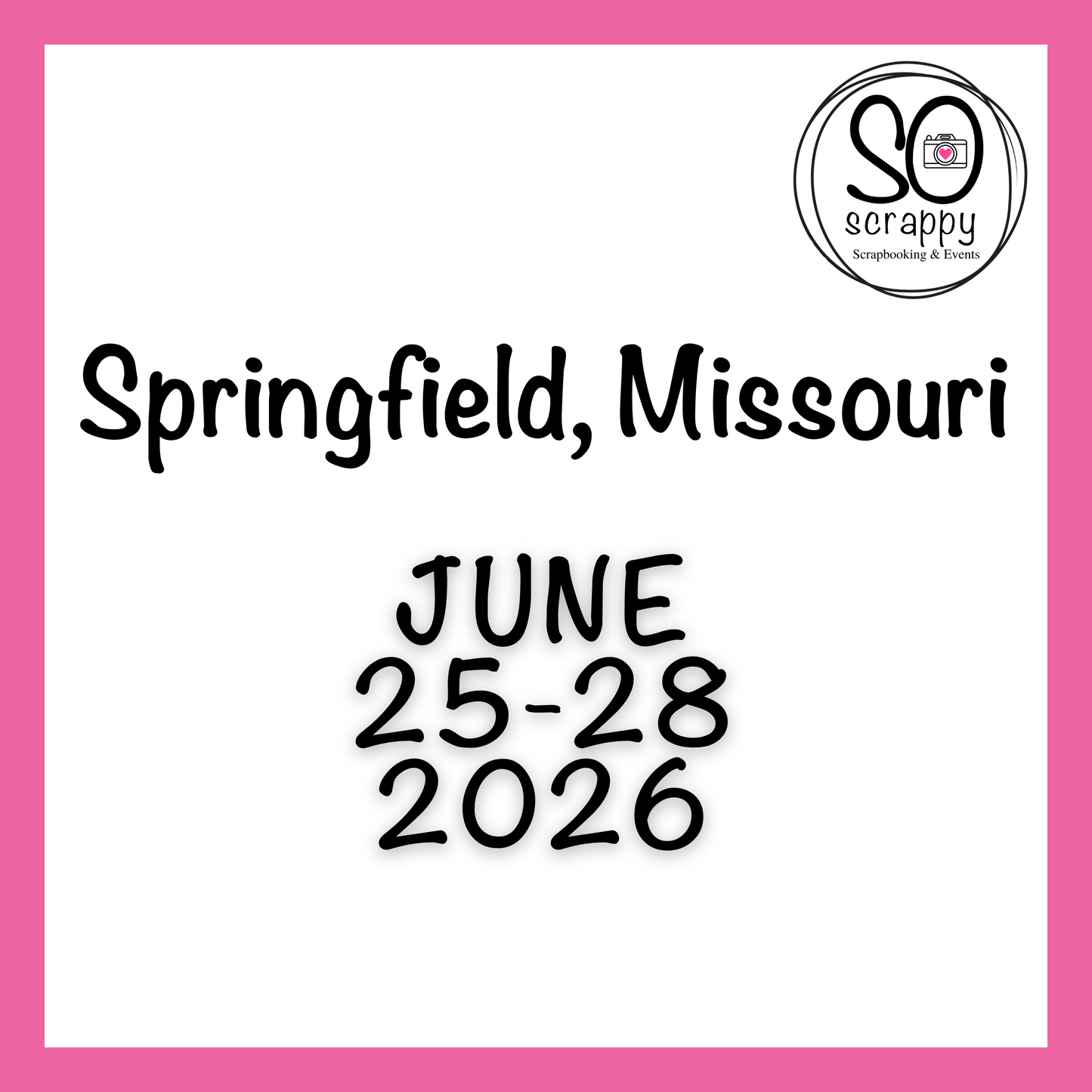 Springfield Oasis Convention Center June 2026 4-Day Retreat