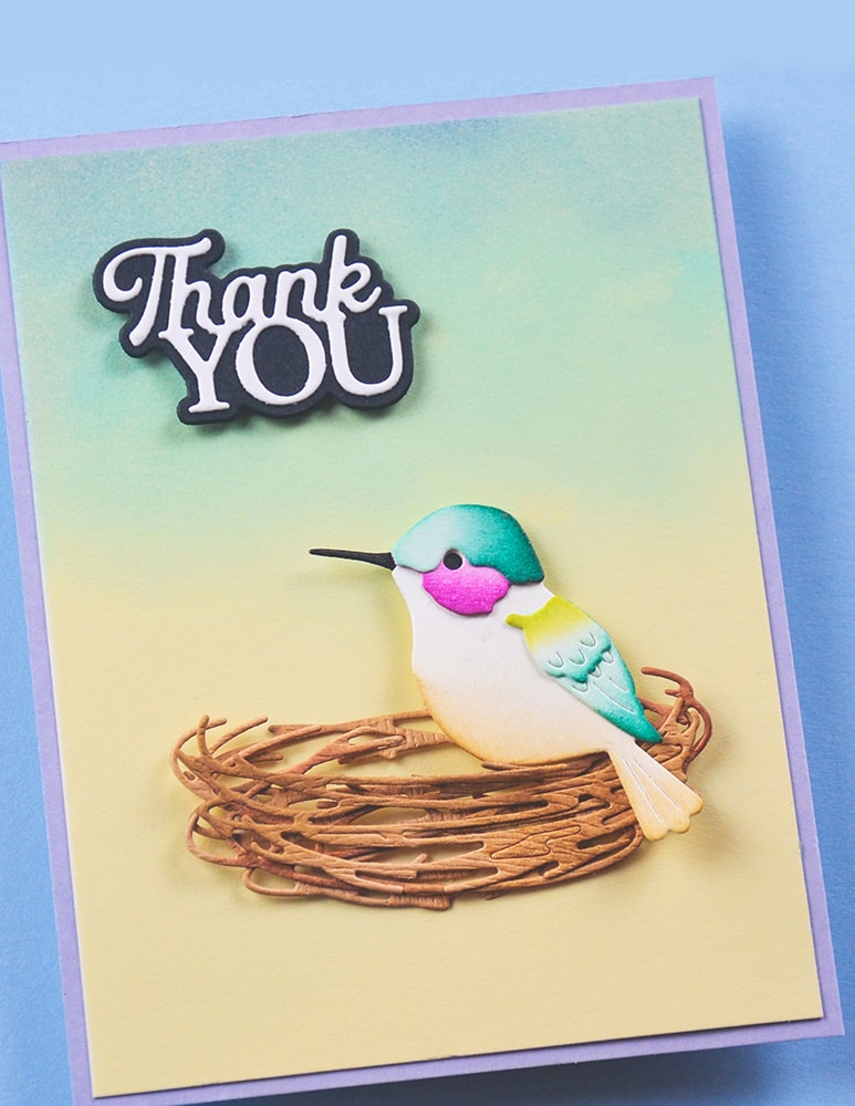 Memory Box Inc - Everyday Sentiments Collection Craft Die- Thank You