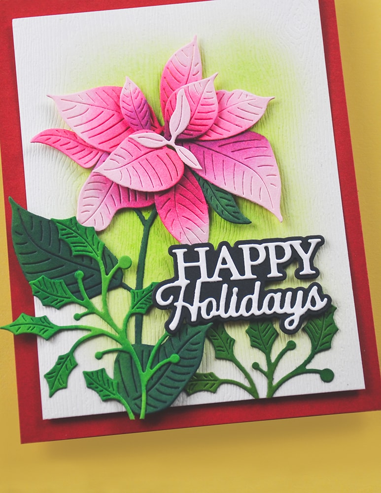 Memory Box Inc - Everyday Sentiments Collection Craft Die- Happy Holidays
