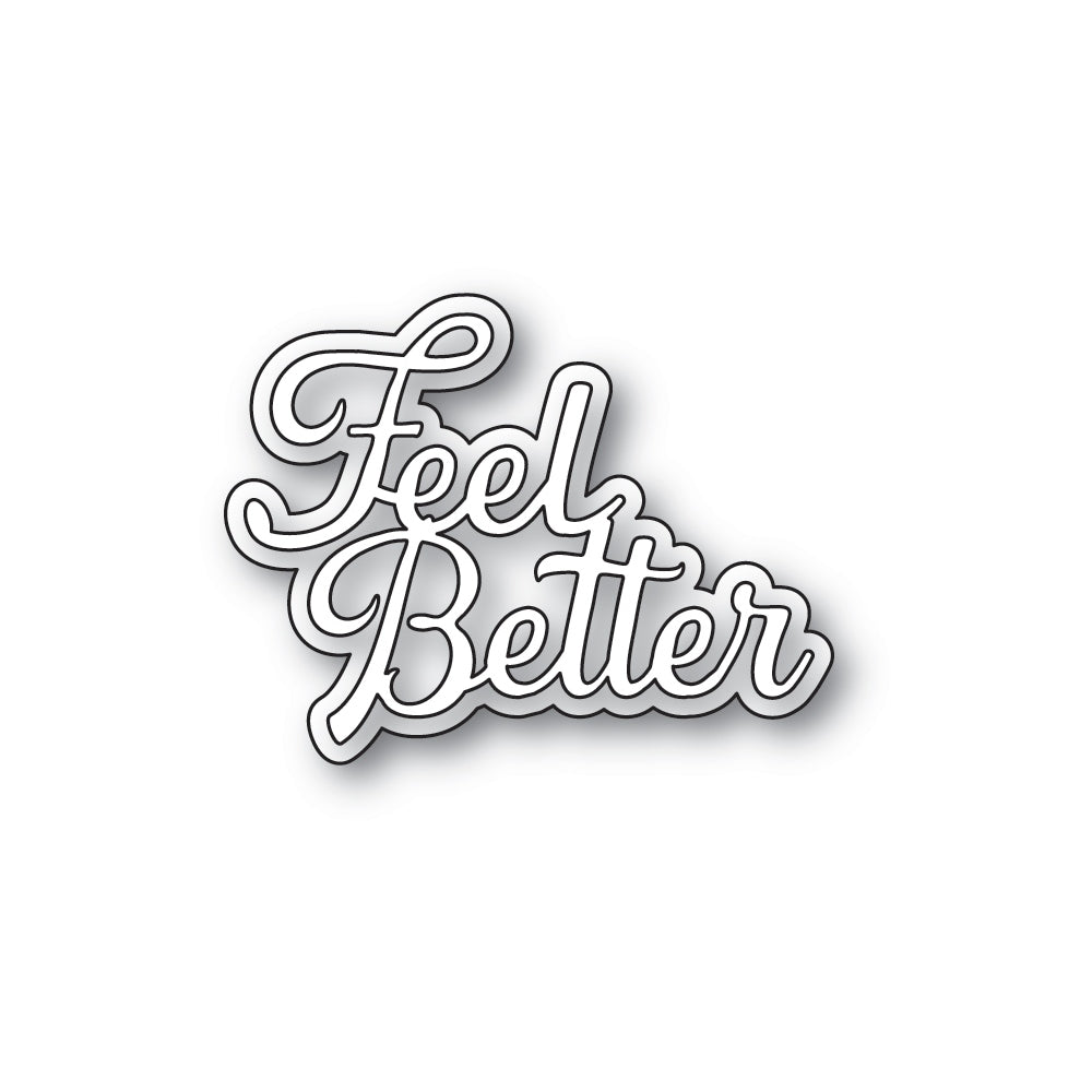 Memory Box Inc - Everyday Sentiments Collection Craft Die- Feel Better