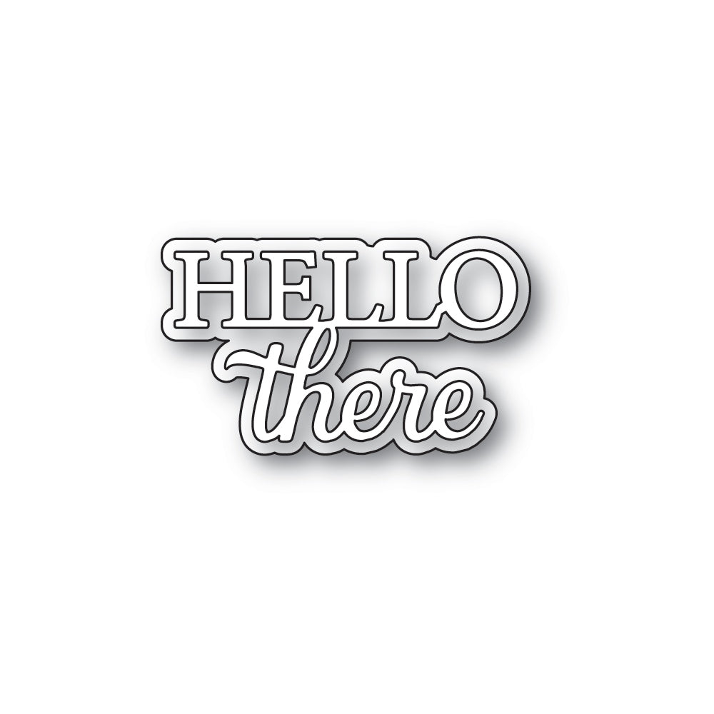 Memory Box Inc - Everyday Sentiments Collection Craft Die- Hello There