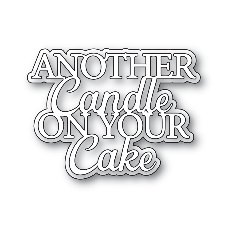 Memory Box Inc - Everyday Sentiments Collection Craft Die- Another Candle On Your Cake