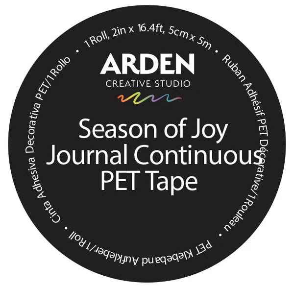 Arden Creative Studio - Maker Series Season of Joy Journal Continuous PET Tape