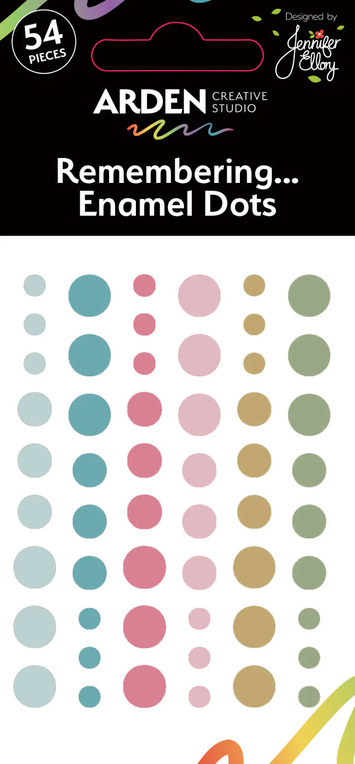 Arden Creaive Studio - Remembering - Enamel Dots