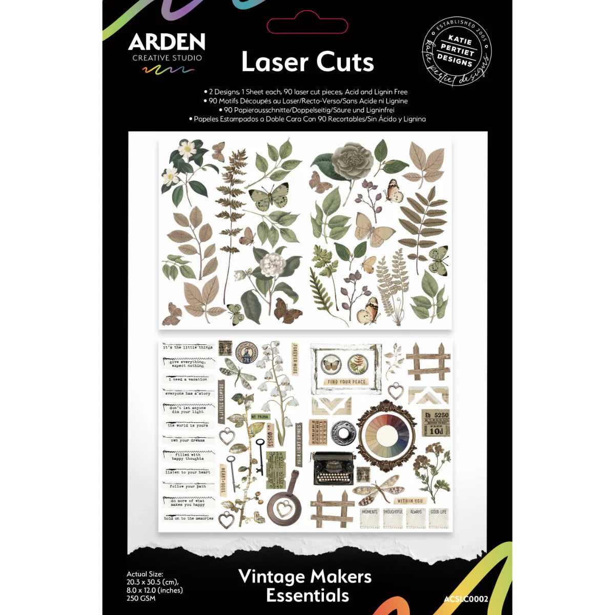 Arden Creative Studio - Vintage Makers - Laser Cuts - by Katie Pertiet
