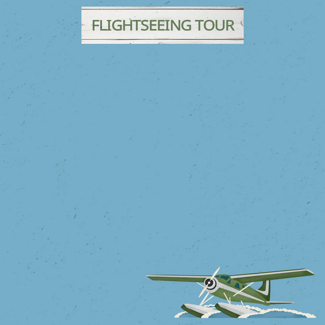 SSC Designs - Alaska Collection - Flightseeing - 12 x 12 Double-Sided Scrapbook Paper