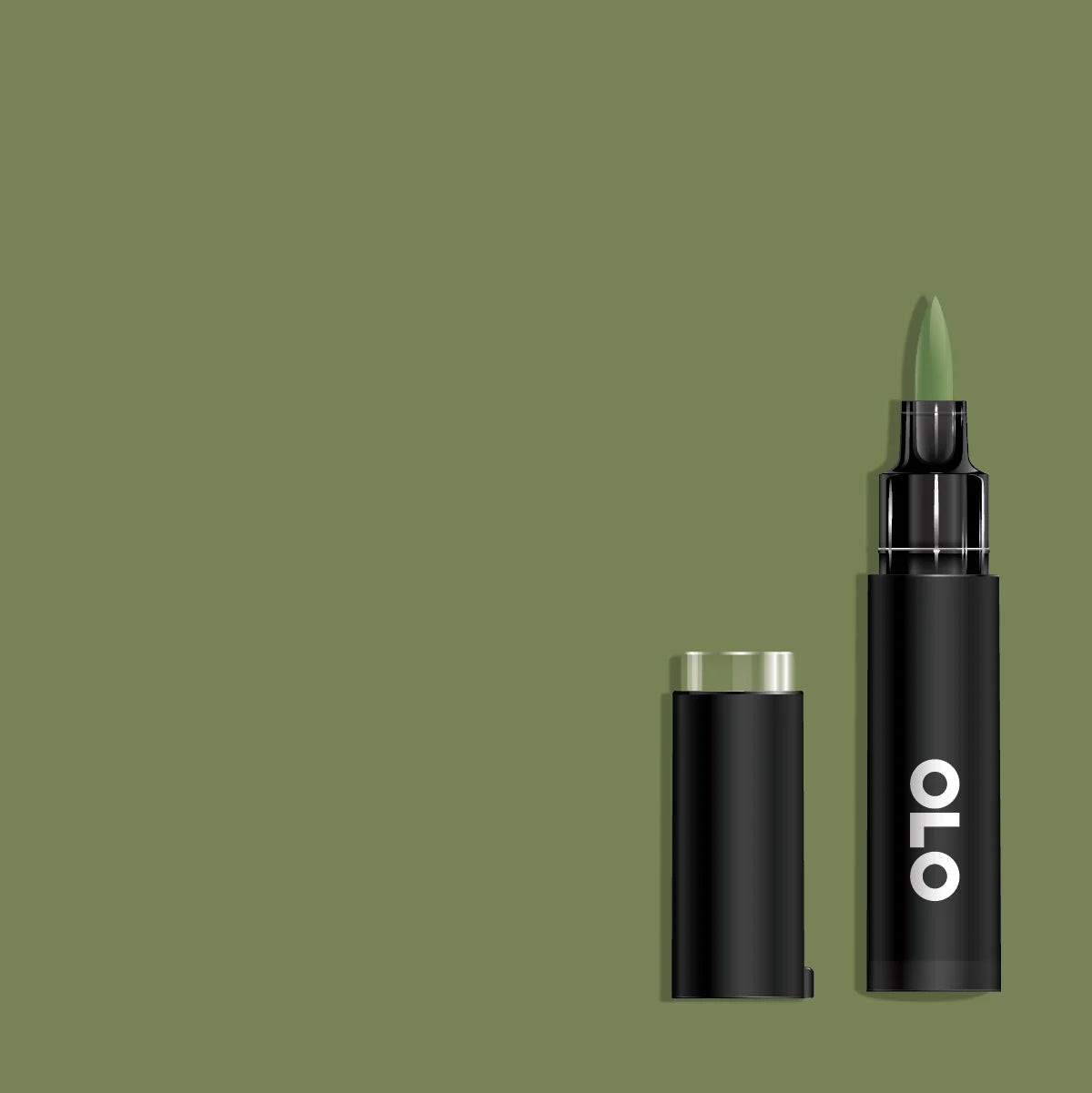 OLO MARKER - Brush YG8.5 - Moss